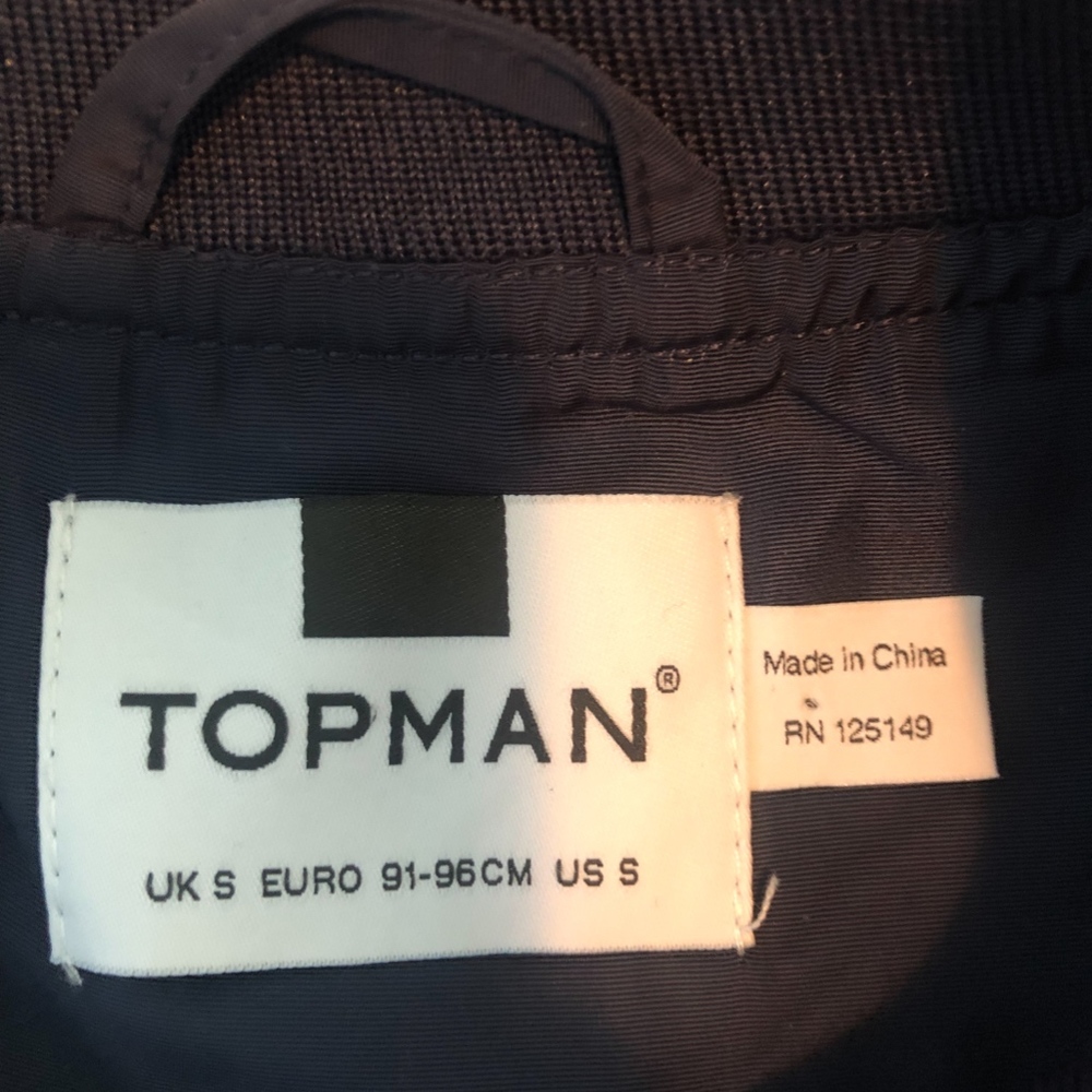 Navy Bomber Jacket - image 2